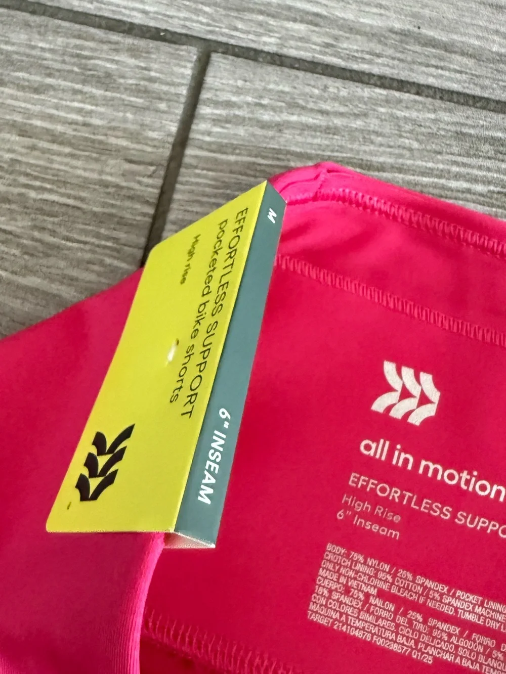 All in Motion|Women's High-Waist Hot Pink Active Shorts•••Lounge Athletic Gym